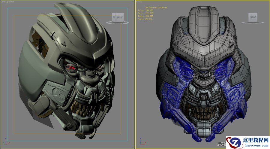 3DsMAX制作超真实的变形金刚教程