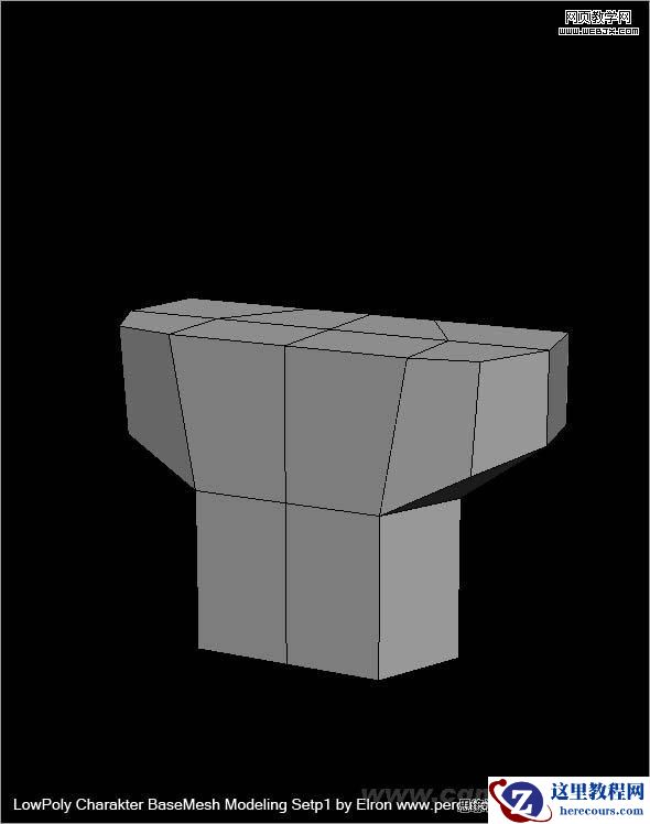 3DMAX建模教程:简单干净的多边形人物建模
