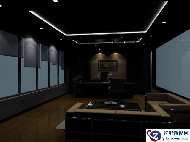 3D MAX实例教程：光能传递流程攻略