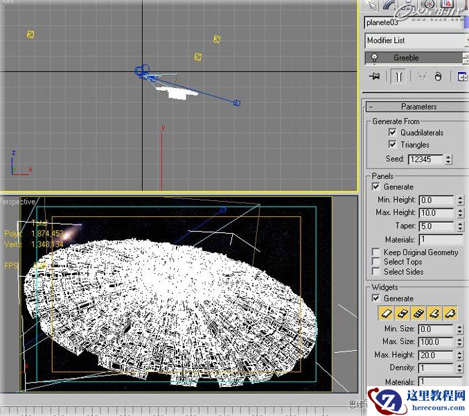 3ds Max制作一个科幻的太空场景