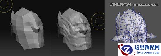 3dsMAX制作火离妖游戏模型过程