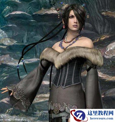 3ds Max制作一个非常漂亮的美女