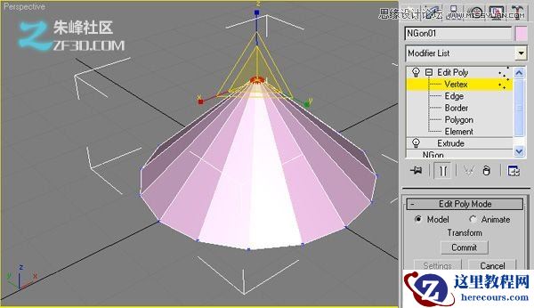 3Dmax制作创建非常精致的3D钻石戒指