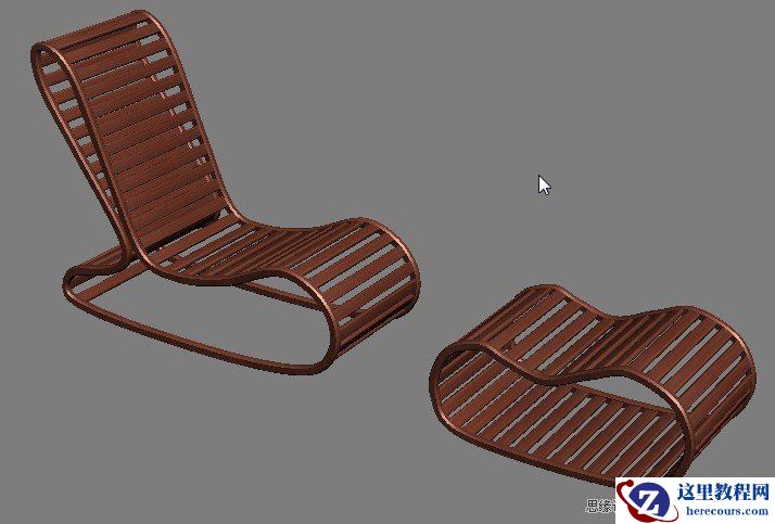 3DMAX轻松打造休闲躺椅模型