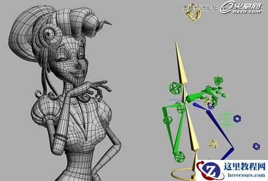 3ds Max制作高贵可爱的公主教程