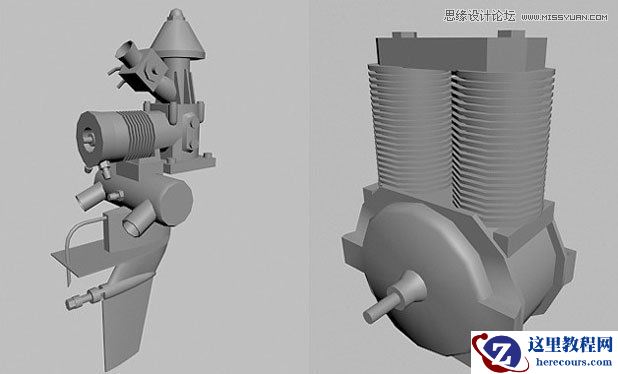 3DMAX制作超酷的外星机器人