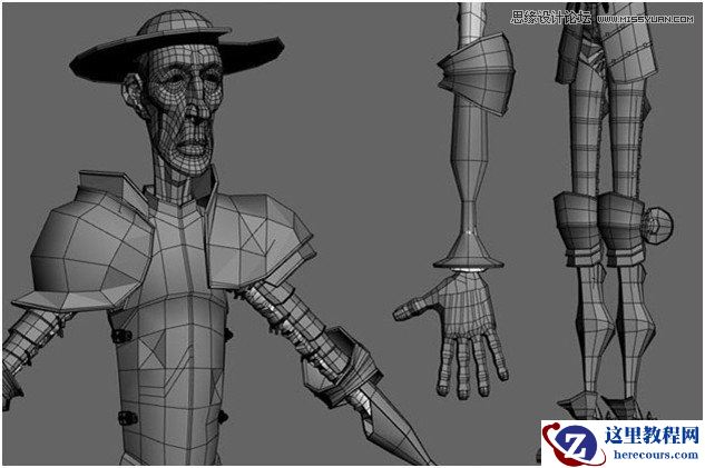 3Ds Max制作“唐吉可德”人物教程