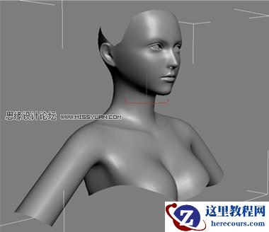 3ds Max制作一个非常漂亮的美女