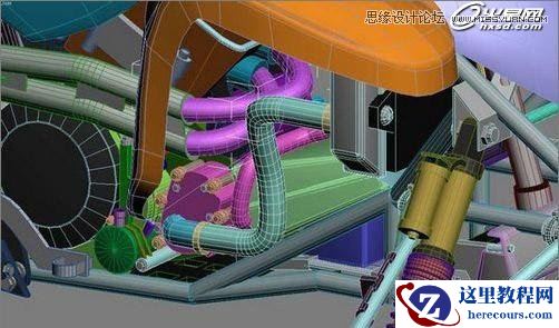 3ds Max制作四轮摩托车实例教程