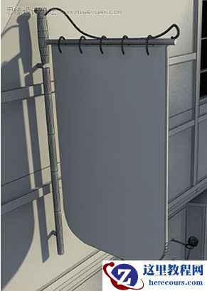 3D Max实例教程.：制作怀旧老屋教程