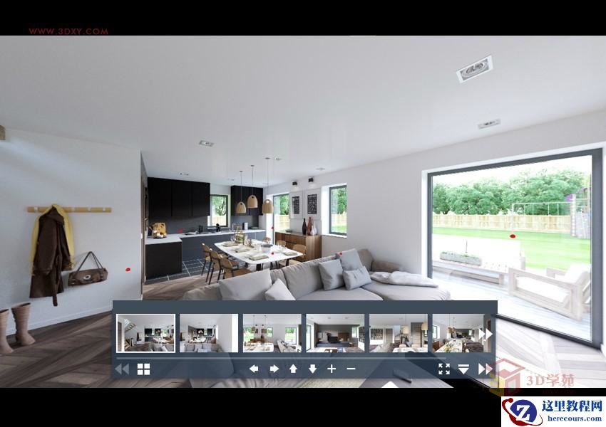 3DSMAX为VR设备制作立体交互图像效果