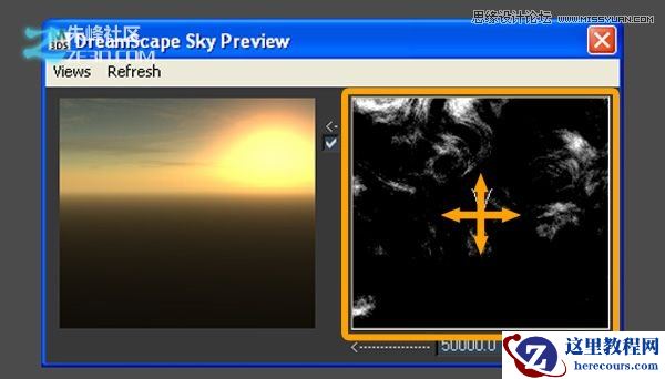 3dmax创建一个美丽的日落场景教程