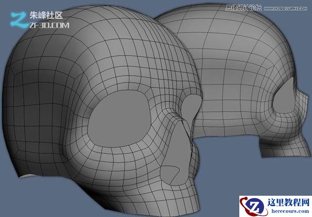 3DMAX制作科技独眼怪人建模教程