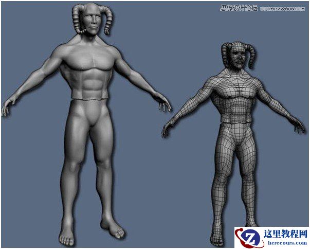 3Ds Max制作游戏中的CG人物教程