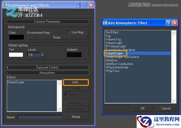 3dmax创建一个美丽的日落场景教程