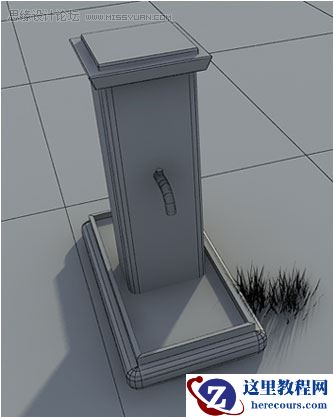 3D Max实例教程.：制作怀旧老屋教程