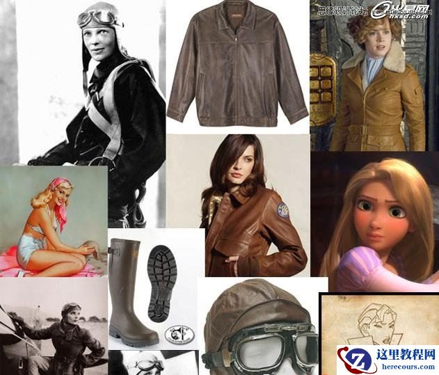  3ds Max绘制三维角色飞行员安妮教程