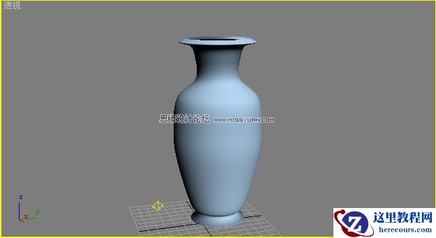 3dsMax实例教程：制作逼真的彩色花瓶