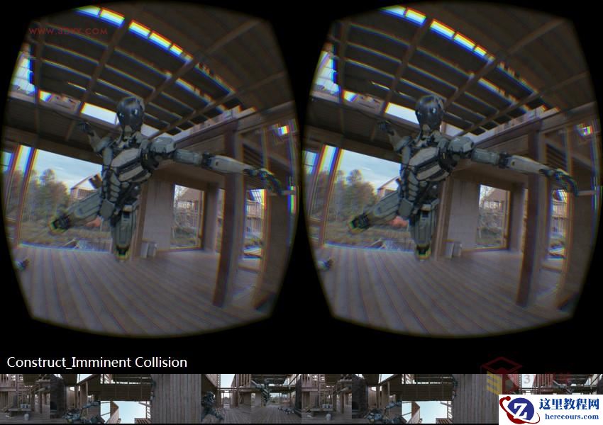 3DSMAX为VR设备制作立体交互图像效果