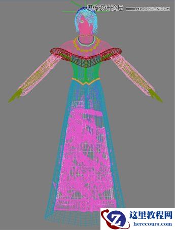 3ds Max制作一个非常漂亮的美女