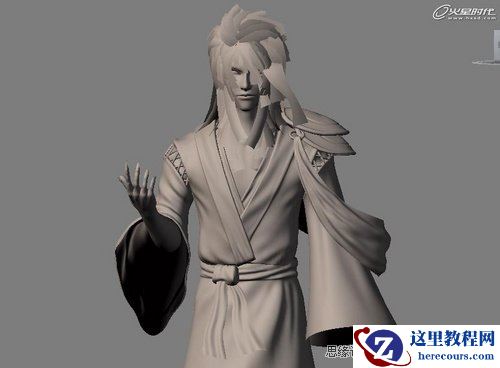 3Dmax实例教程：火焰法师《岚》制作全面解析