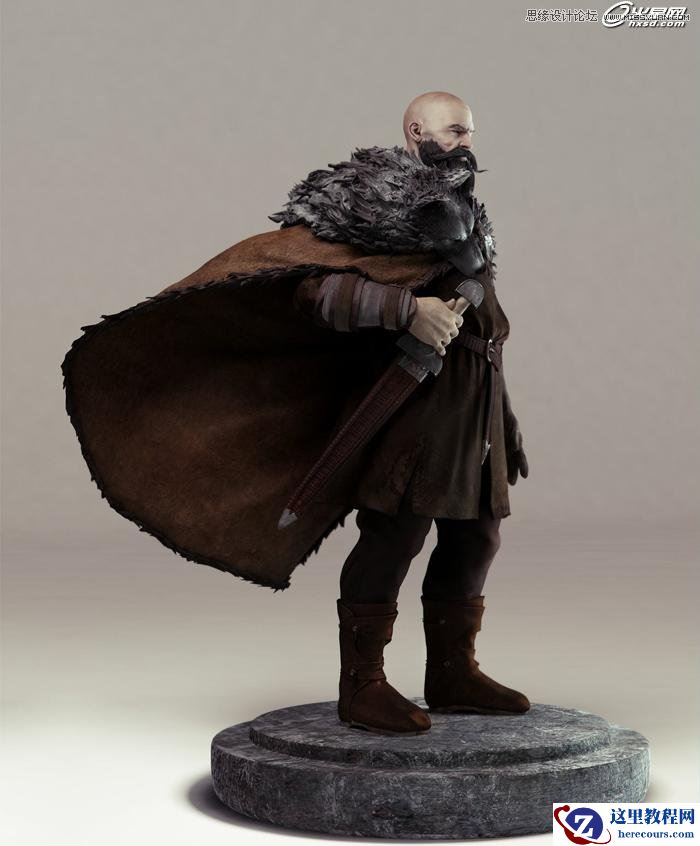 3ds Max绘制逼真的雇佣兵教程