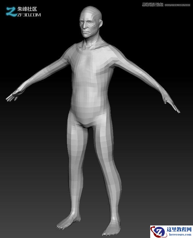 3dmax制作欧洲风格的老国王教程