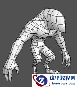 3dsMAX制作火离妖游戏模型过程