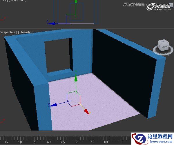 3ds Max打造彩色玻璃效果图教程