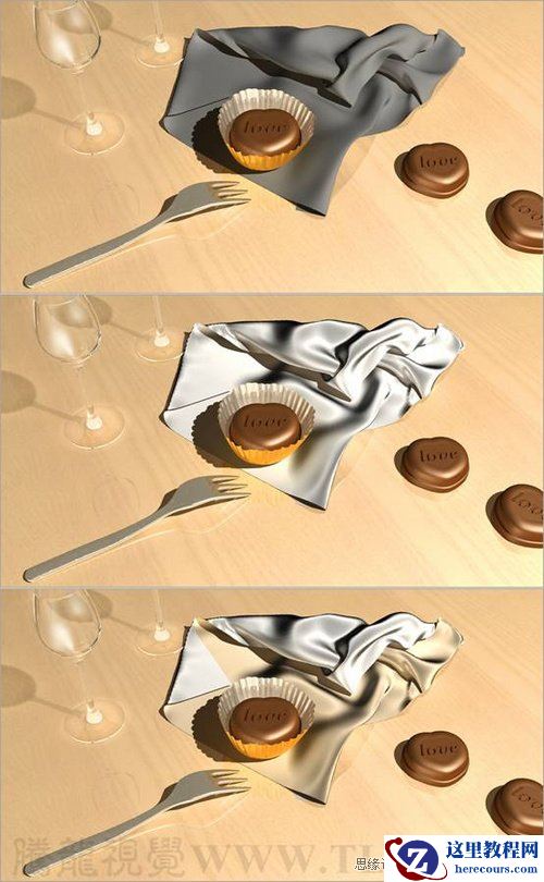 3ds max基础材质必读之丝绸质感得表现