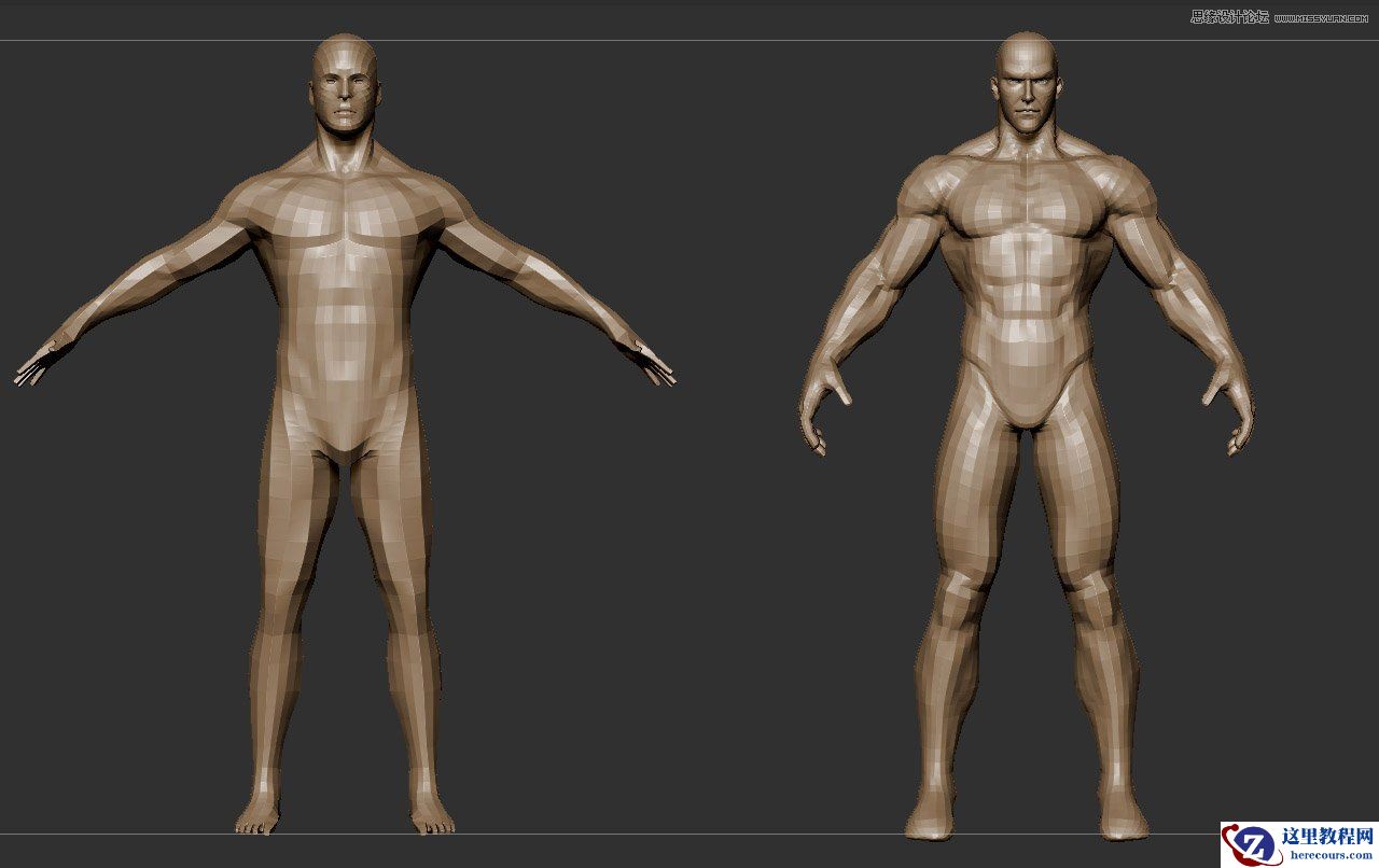 3dMax结合zbrush制作超酷的霸王丸教程