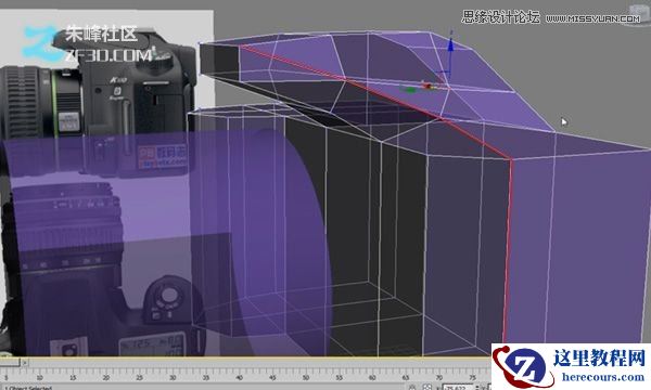 3dsmax制作数码单反照相机建模教程