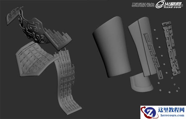 3Dmax制作3D版霸王别姬实例解析
