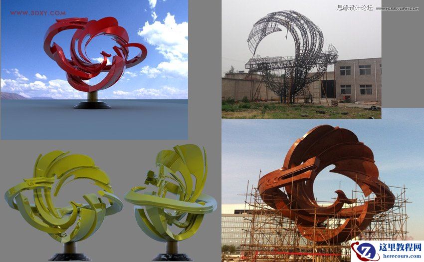 3DMAX如何计算出雕塑表面积的小技巧