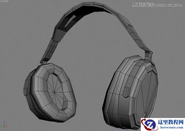 3DSMAX制作逼真的电脑耳机教程