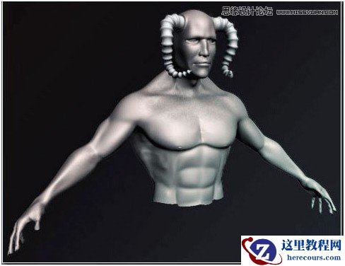 3Ds Max制作游戏中的CG人物教程