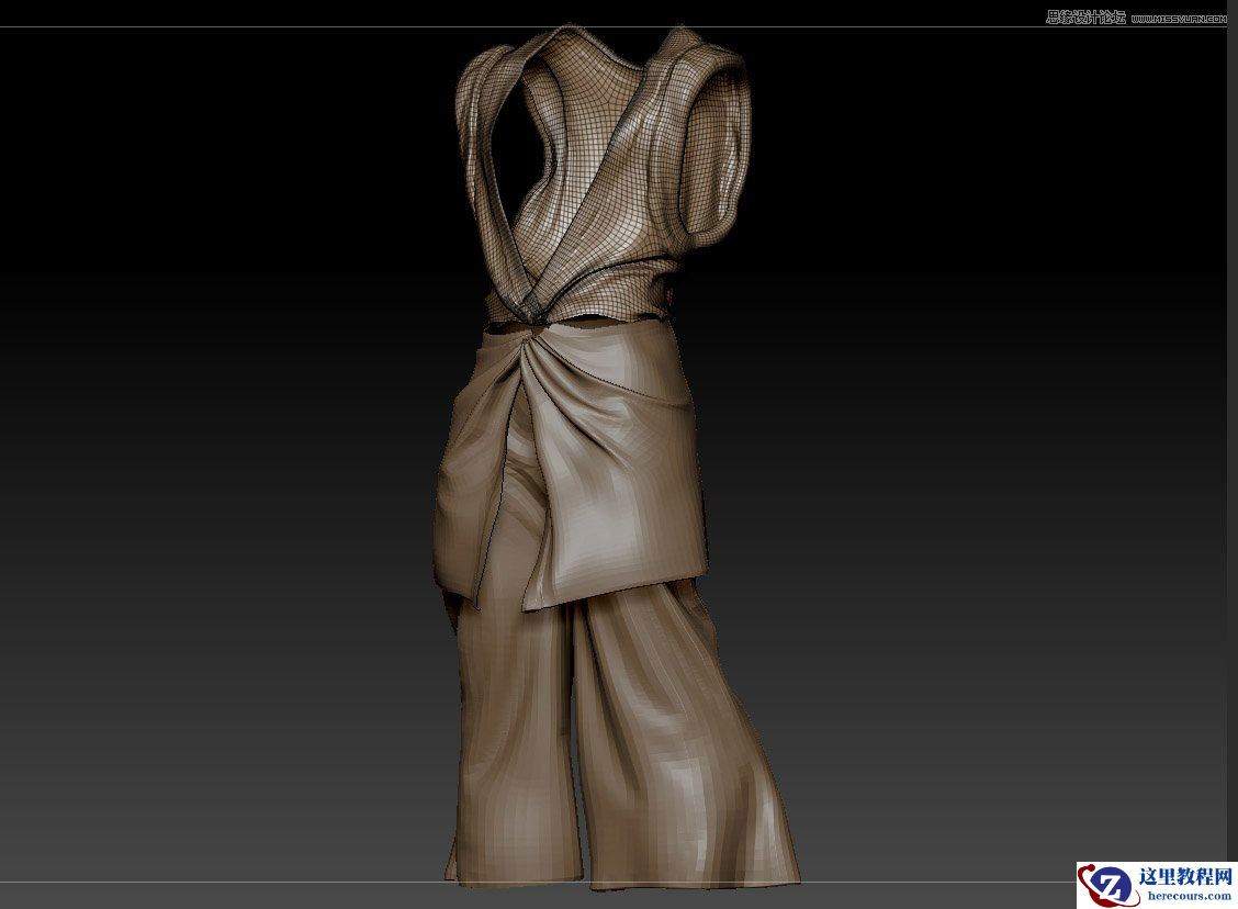 3dMax结合zbrush制作超酷的霸王丸教程