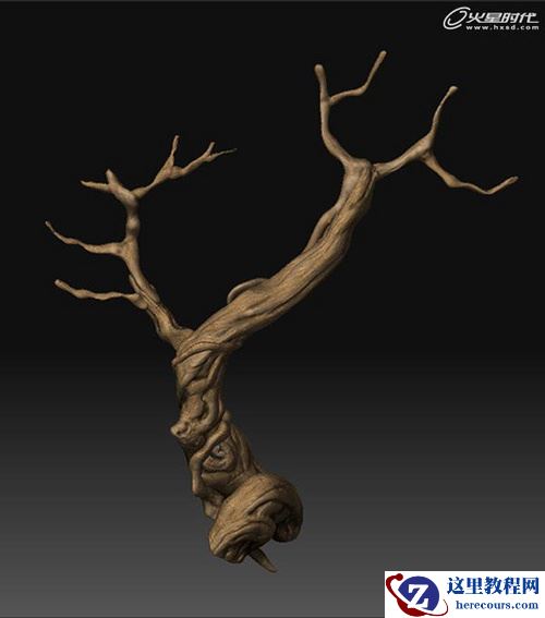 3D MAX教程：树屋室内效果图制作流程解析