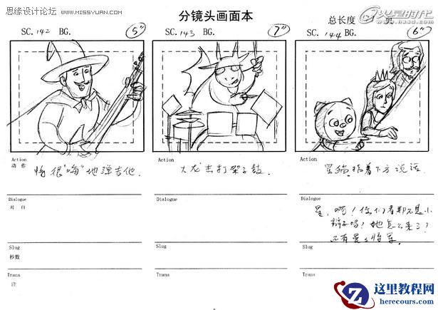 充满童话色彩的动画片的绘制流程详解