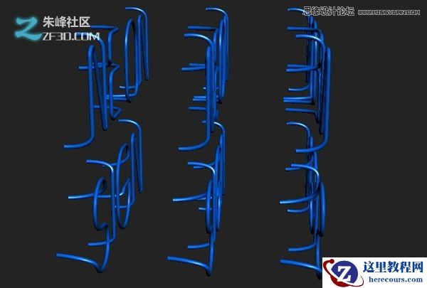 3dmax结合Vray制作霓虹灯艺术字效果
