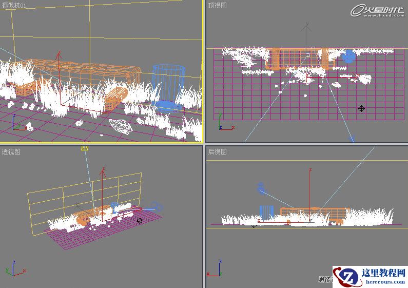 3DMAX实例教程：《阳光下午》混合材质之终极使用
