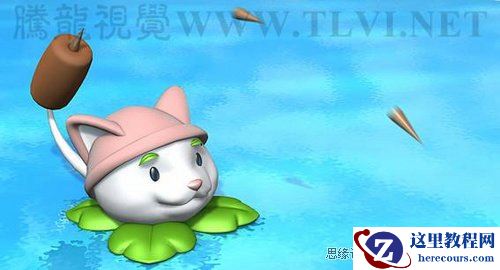 3Ds MAX建模教程：香蒲面片建模教程