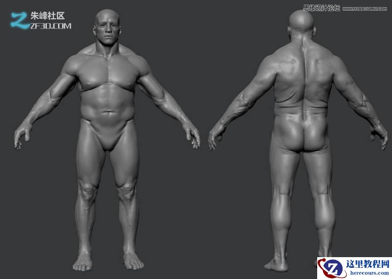 3ds max制作立体效果的角斗士之王