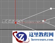 3d max二维线功能制作曲别针教程