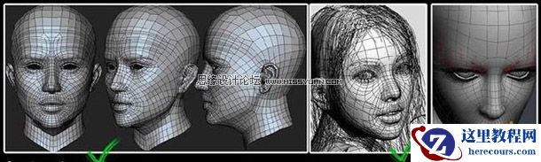 CG经典教程:成功做出真实的人头模型