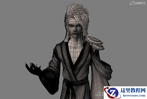 3Dmax实例教程：火焰法师《岚》制作全面解析