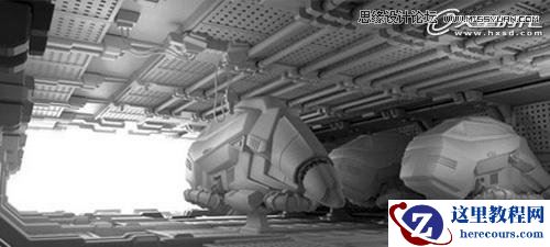 3ds Max实例教程：打造未来飞行器