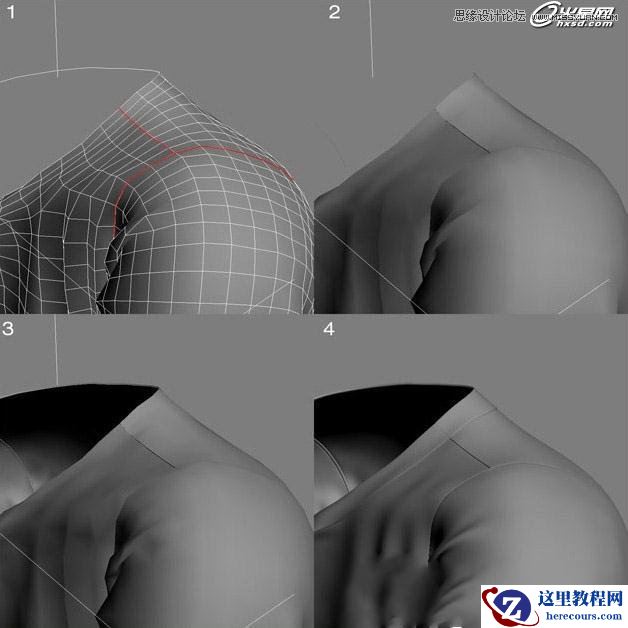 3ds Max制作傲慢的国外小孩教程