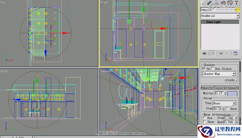 3DMAX基础教程：公共卫生间效果图渲染