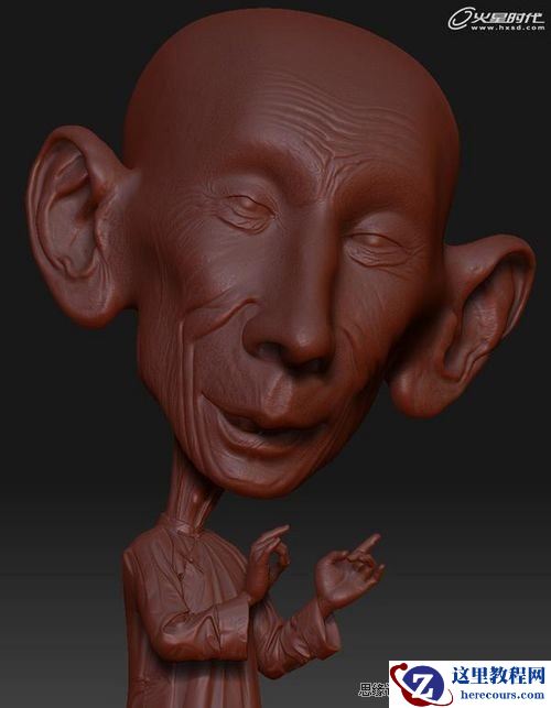 3DMAX教程：演员《马三立》创作详细解析